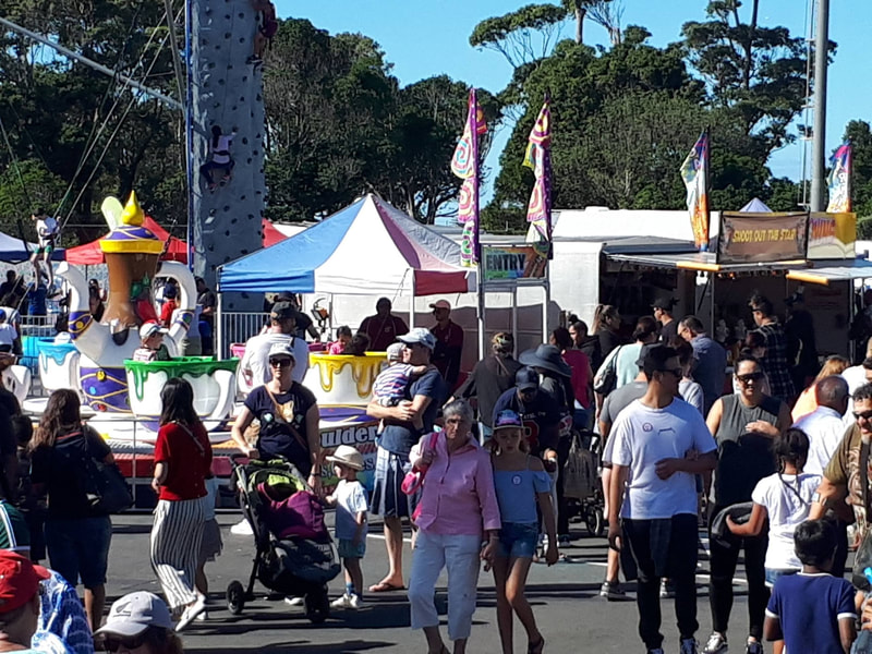 Boulder Park Amusements Carnival rides at Auckland Easter Show