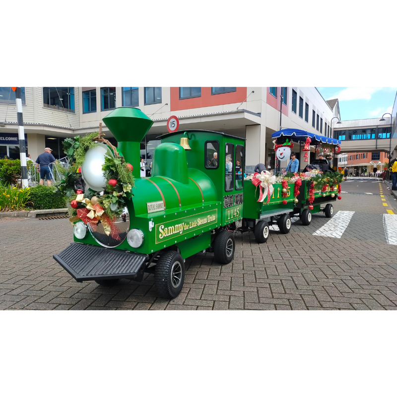 Sammy the Steam Train at Botany Town Centre Christmas Parade