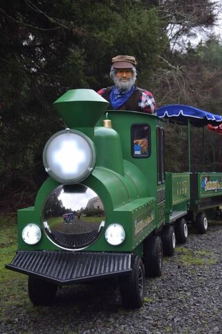 Amusement Ride Sammy The Steam Train