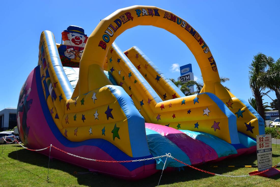 Inflatable Slide for Hire Boulder Park Amusements