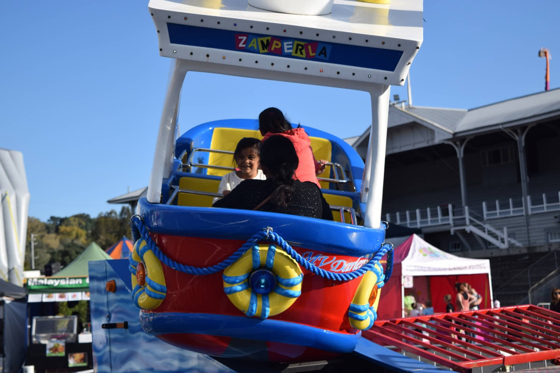 Amusement Ride for hire Rocking Tug Boat